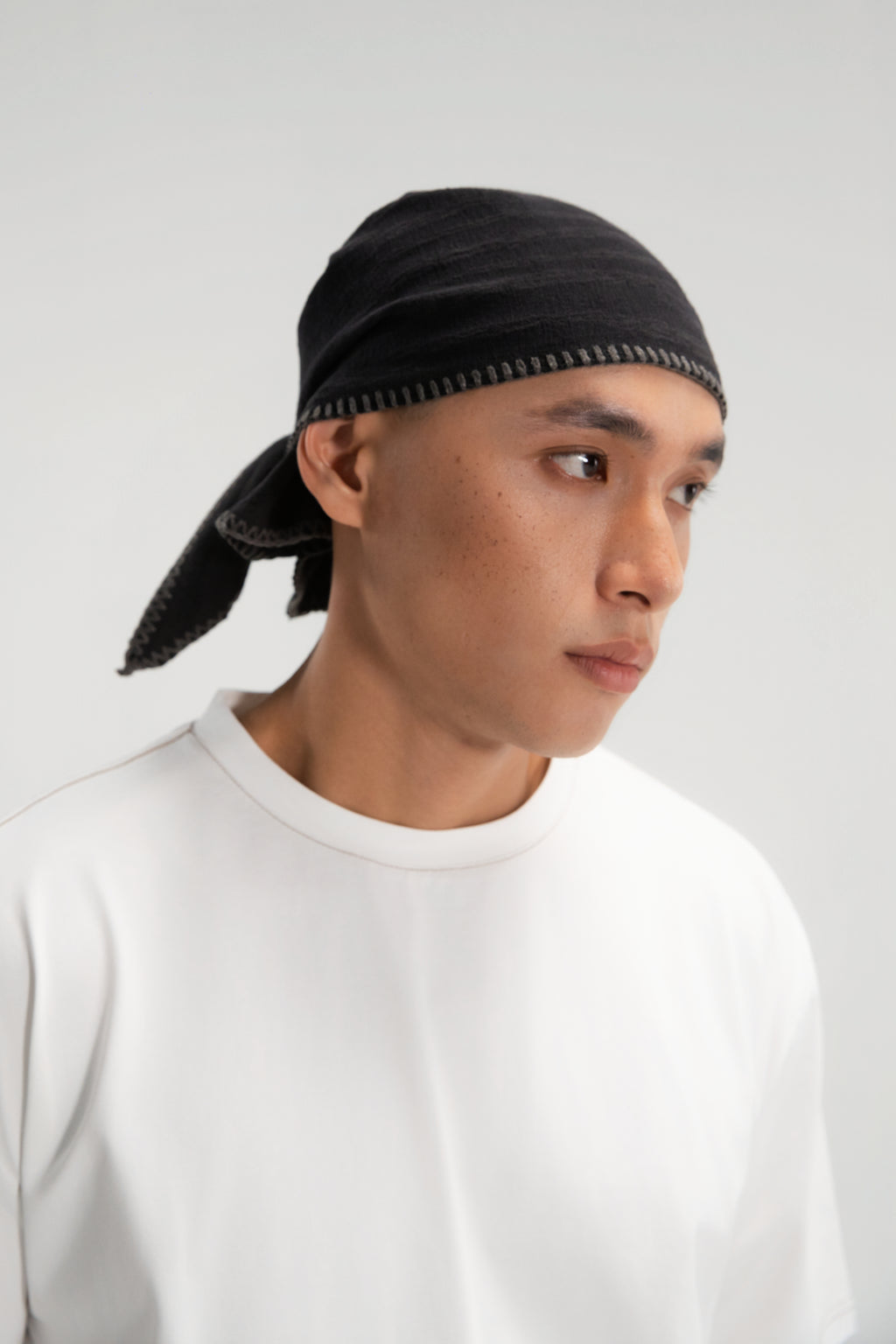 Small Tri Scarf (Aged Black)