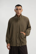 Gender Neutral Slouchy Knit Trench Outer (Tea)