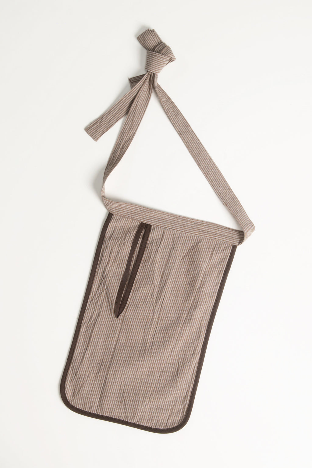 External Pocket (Khaki Pinstripe)