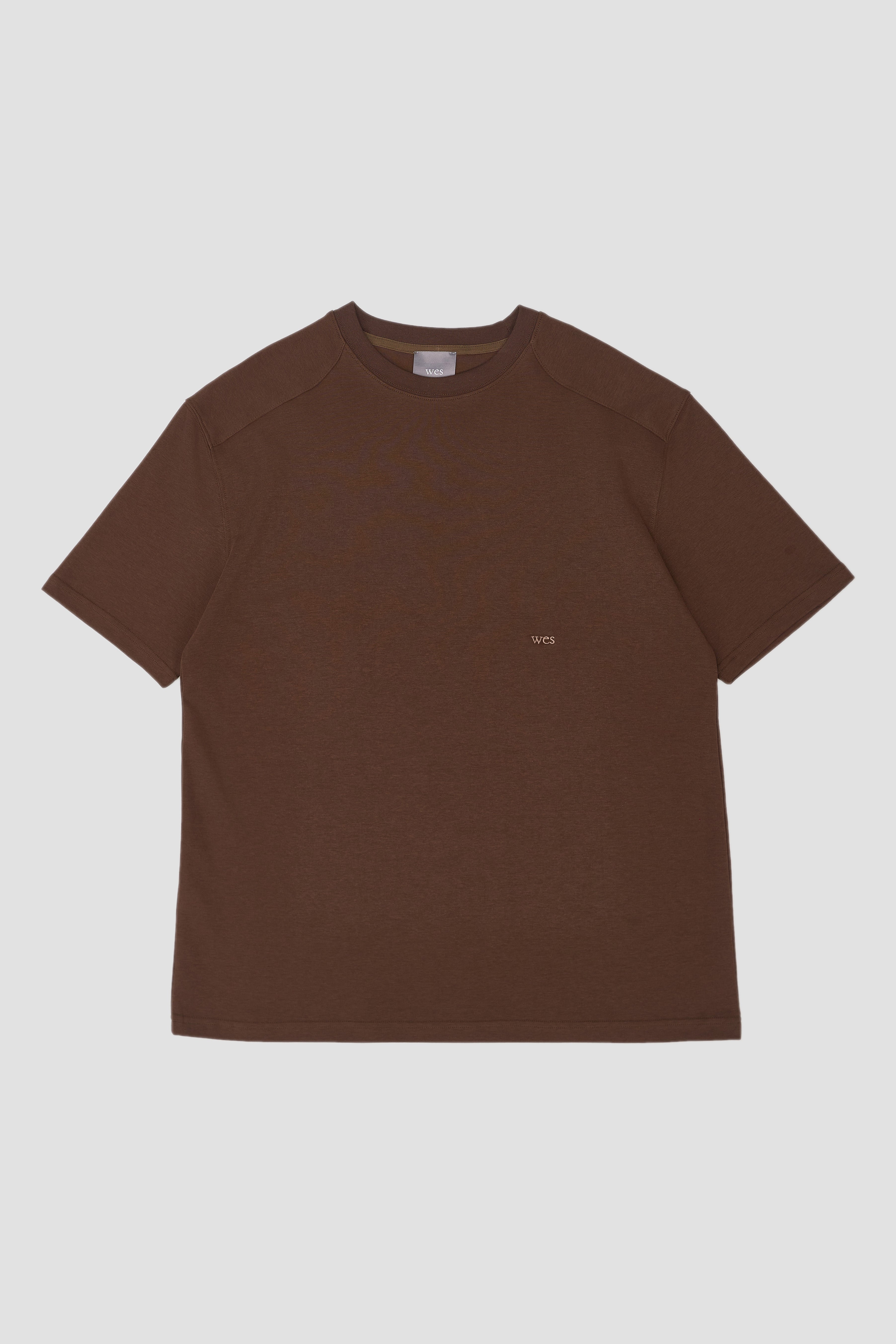 Classic - Gender Neutral Straight Shoulder Oversized Tee (Brown)