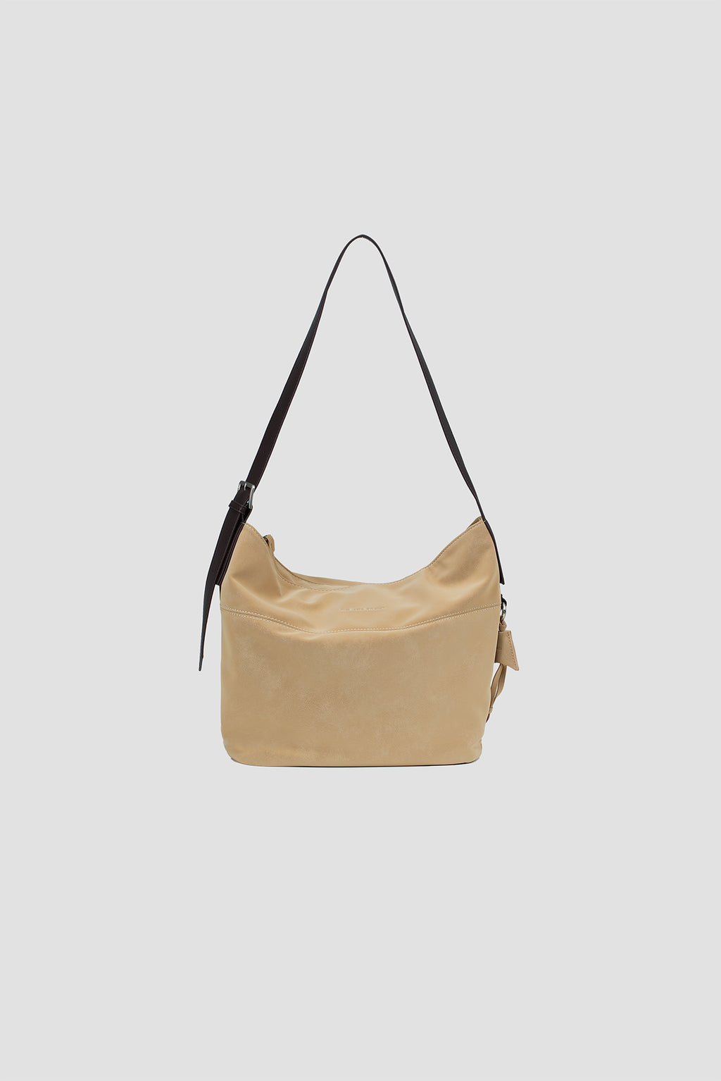 Small Soft Snow Leather Bag (Dune)