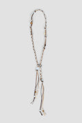 Braided Leather Belt (Beige)