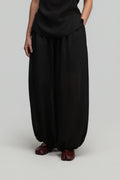 Soft Lantern Pants w/ Lining (Black)