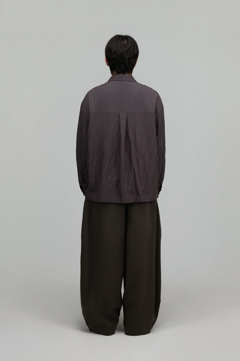 Gender Neutral Triple Knot Blouse (Dark Grey)