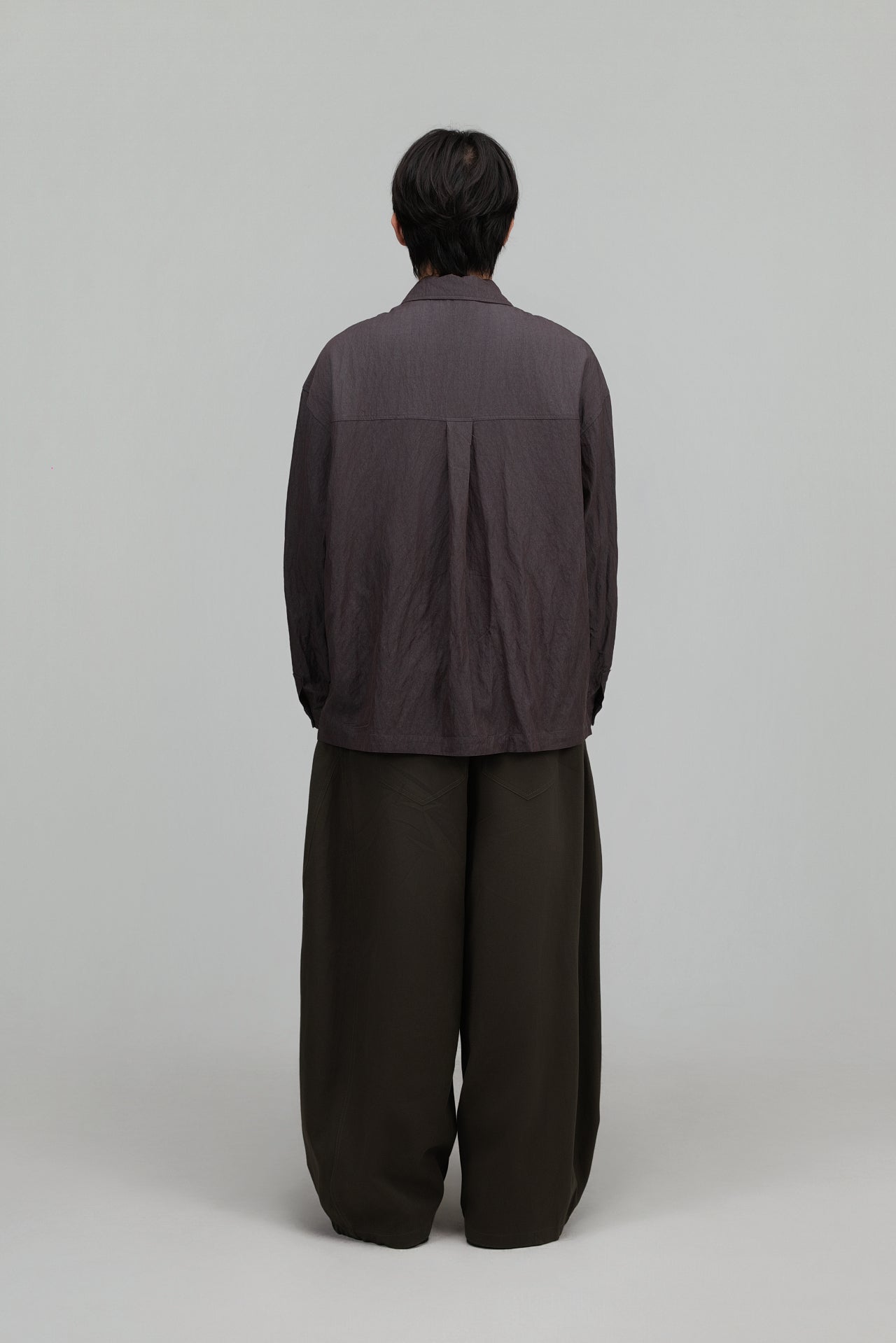 Gender Neutral Triple Knot Blouse (Dark Grey)