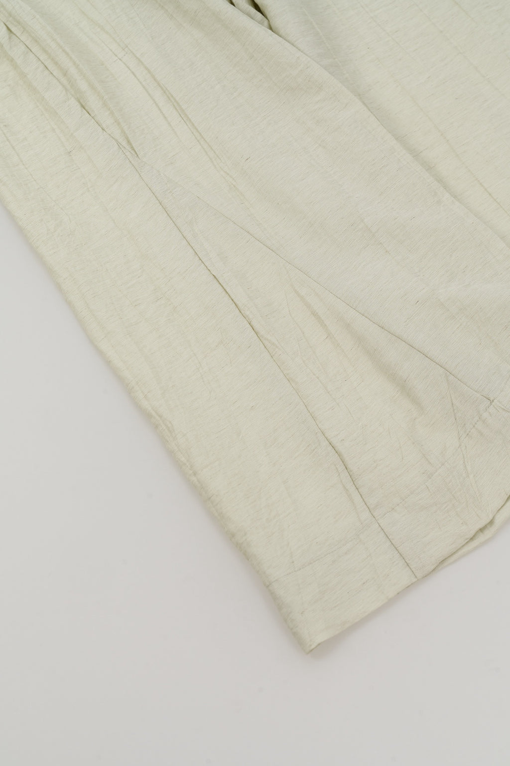 Dual Drawstring Wide Leg Pants (White)
