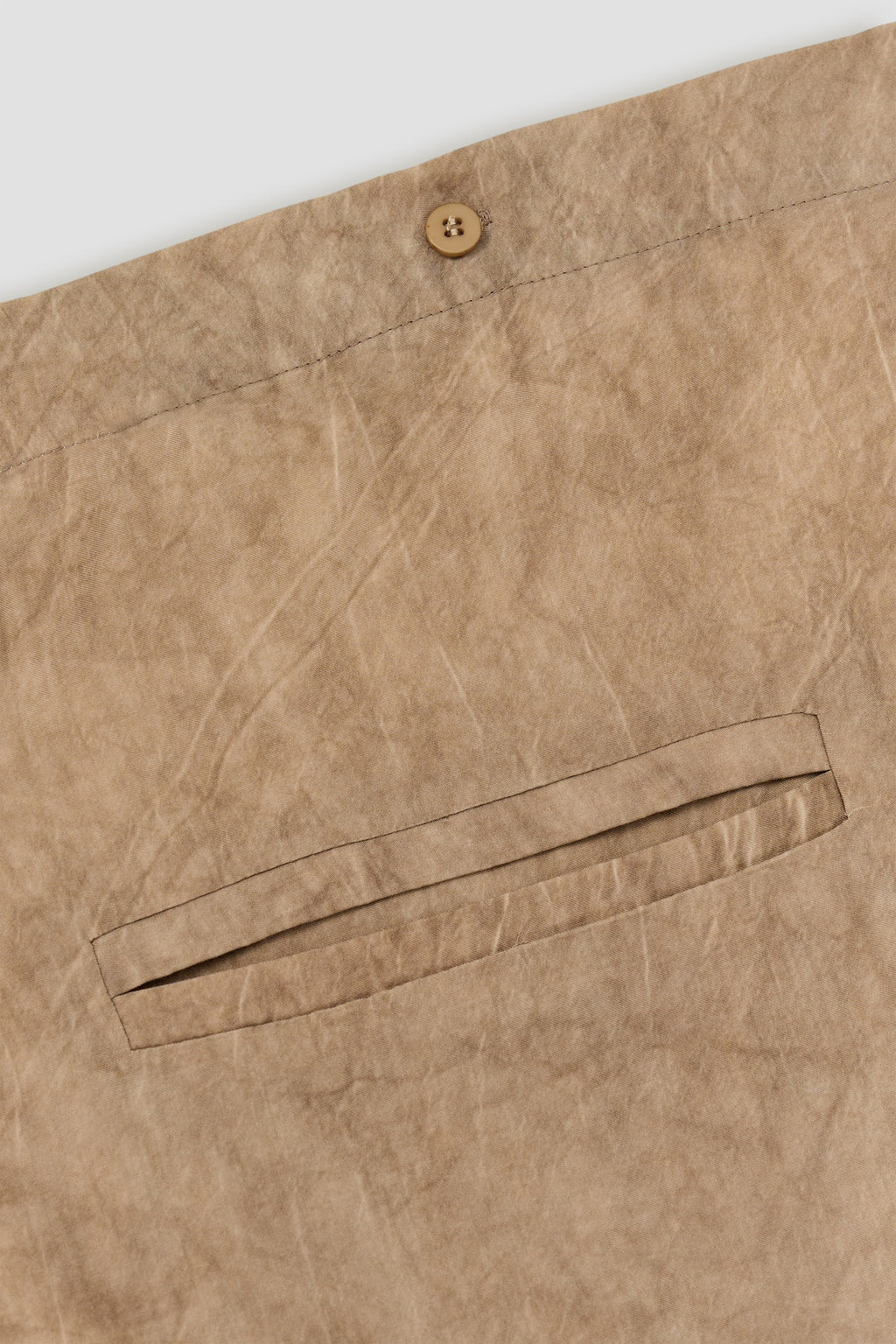 Dual Wear Tie Dye Panel Wrap Skirt (Brown)