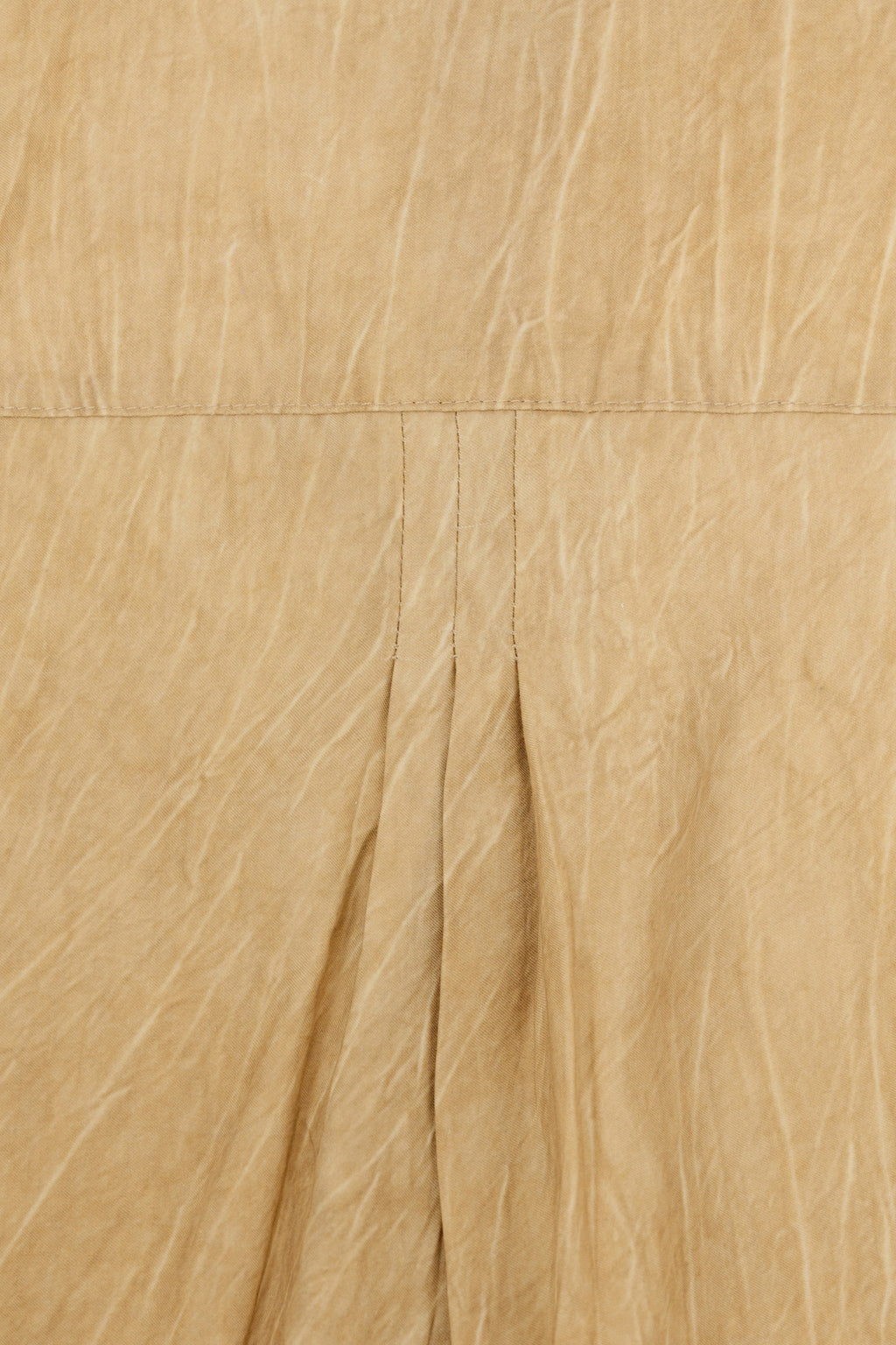 Arc Collar Side Tie Dye Blouse (Sand)