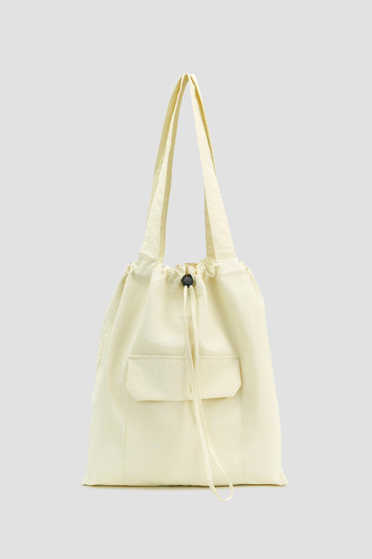 Medium Classic Nylon Tote (Light Yellow)