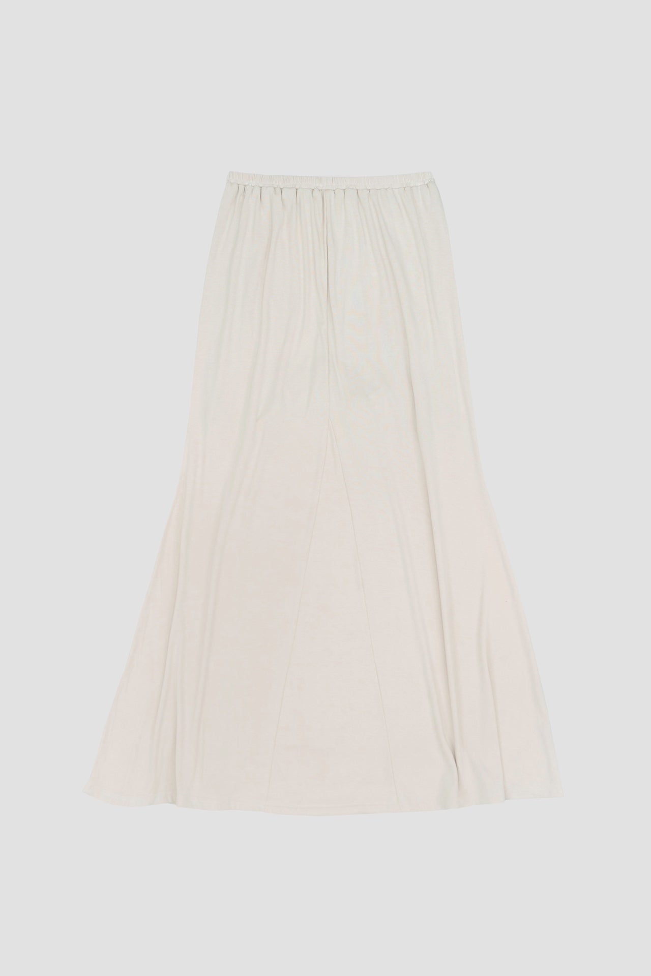 Classic - Butter Knit Godet Skirt (Off White)