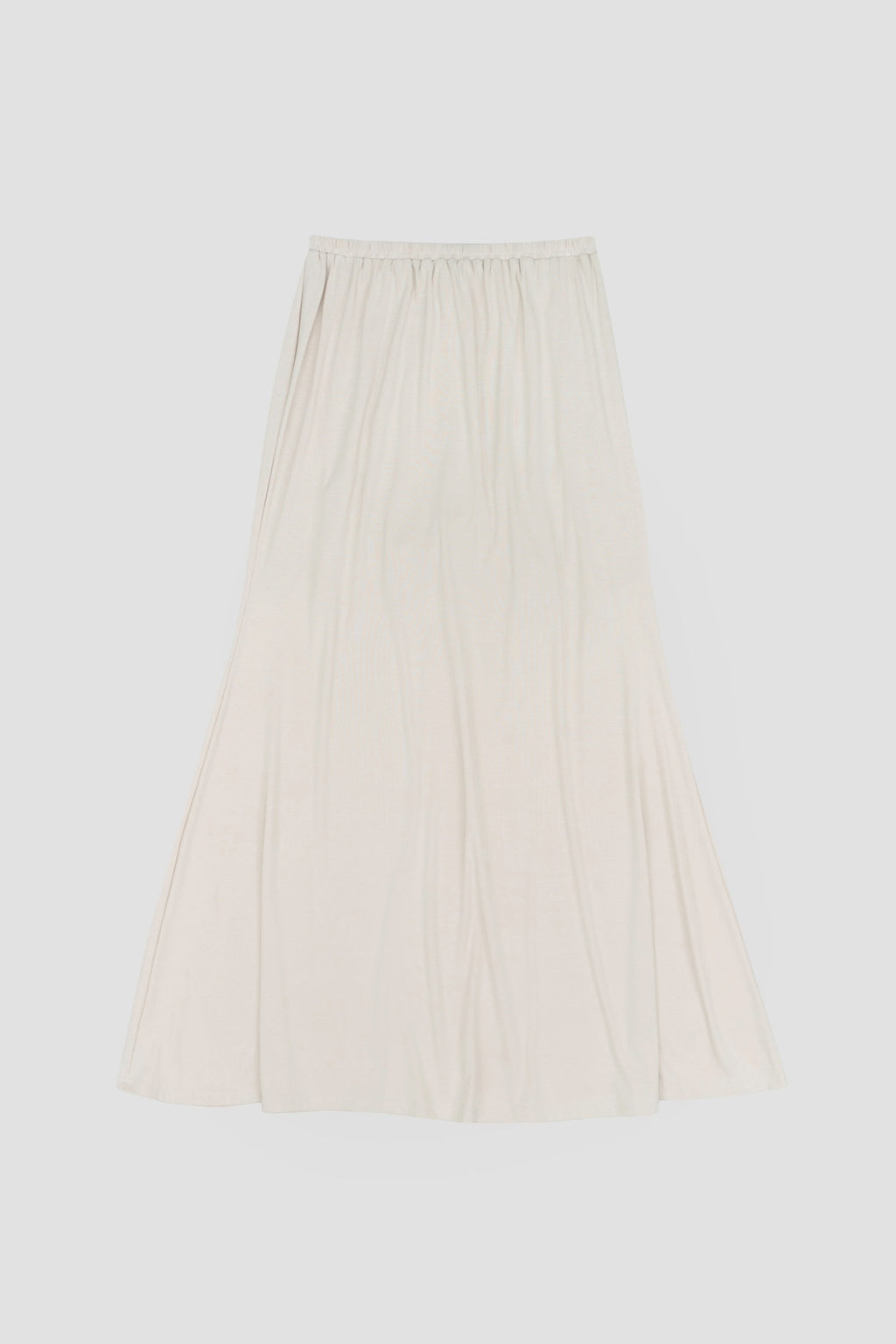 Classic - Butter Knit Godet Skirt (Off White)