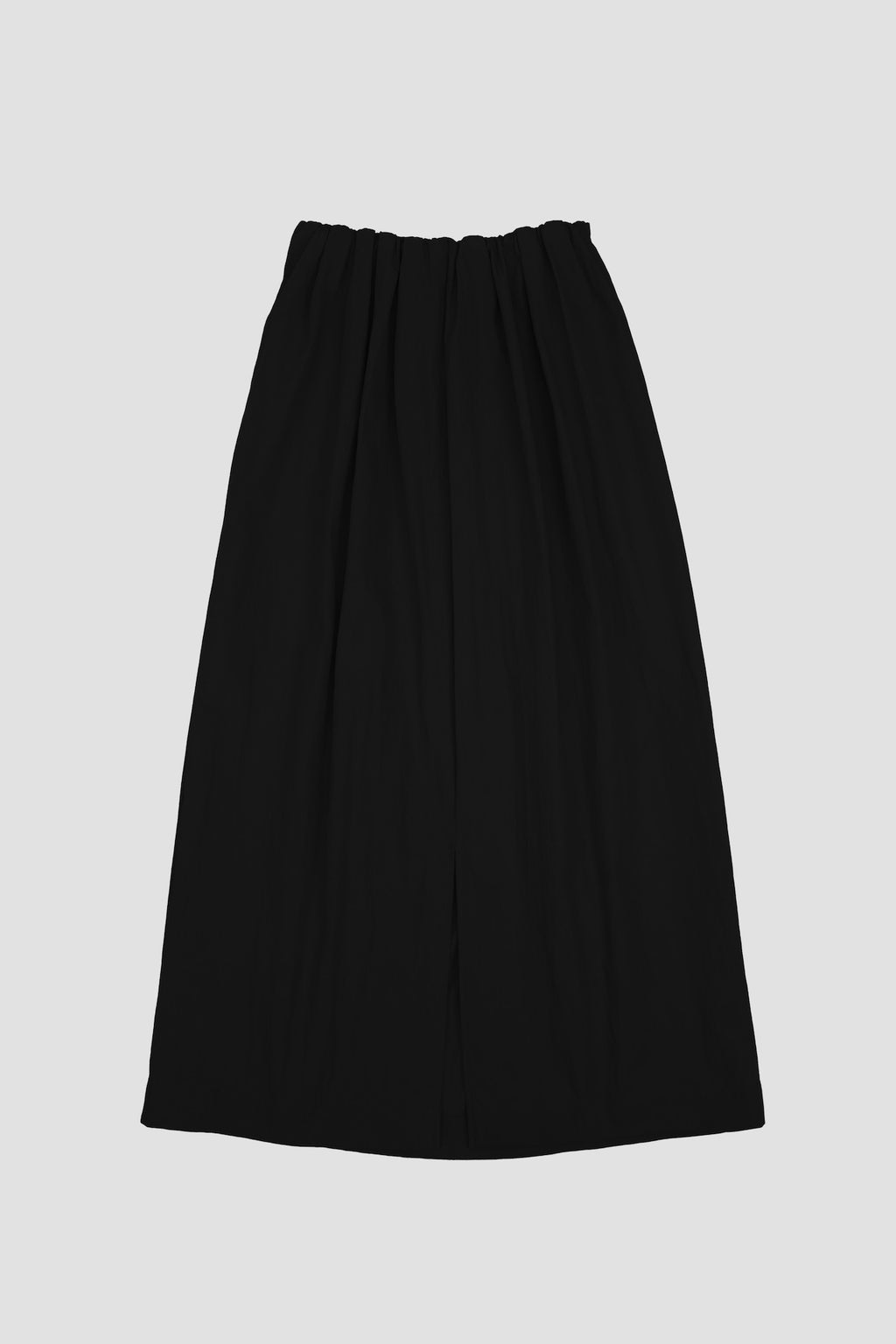 Classic - Pleated Cocoon Skirt (Black)