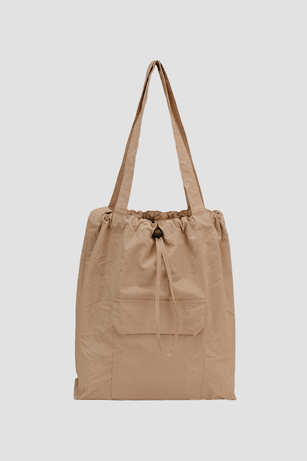 Medium Classic Nylon Tote (Sand)