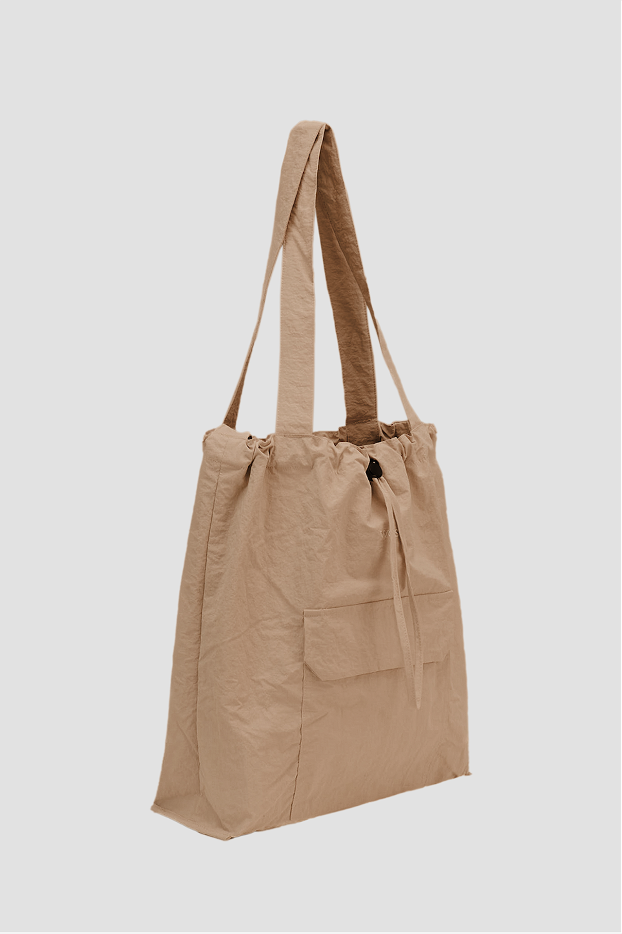Medium Classic Nylon Tote (Sand)