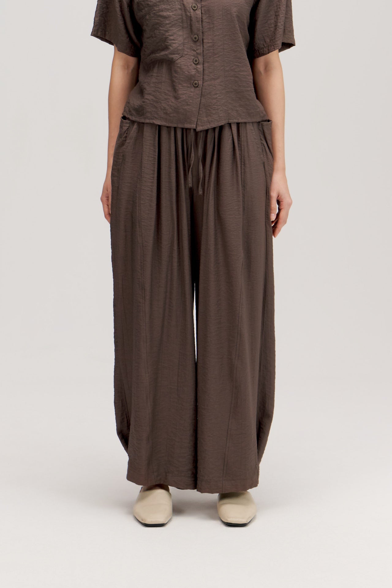Convertible Wear Long Pants w/ Lining (Dark Grey)
