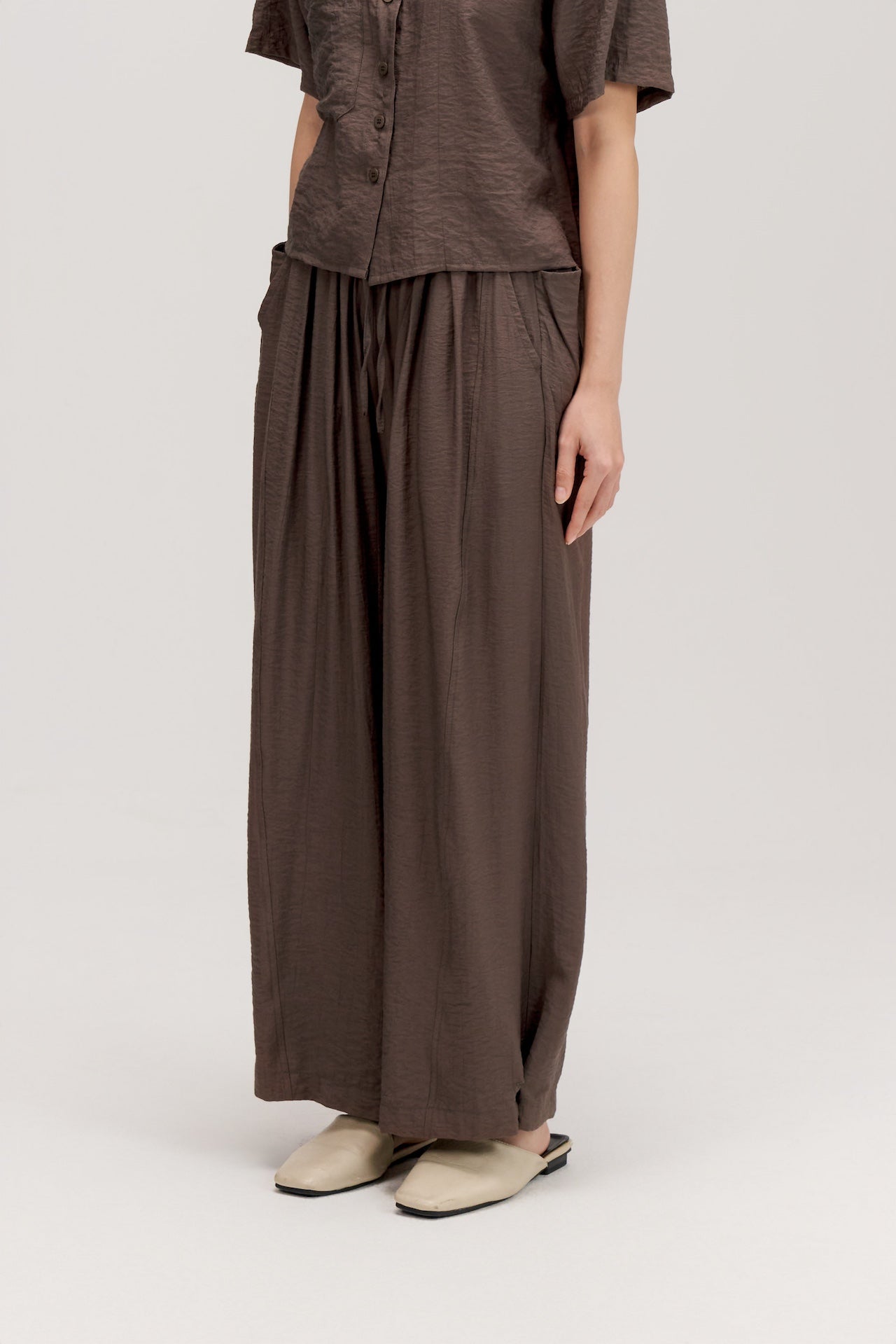 Convertible Wear Long Pants w/ Lining (Dark Grey)