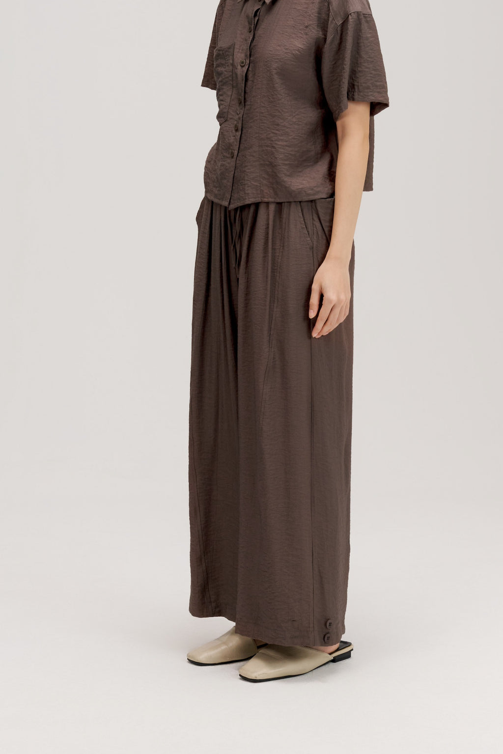 Convertible Wear Long Pants w/ Lining (Dark Grey)