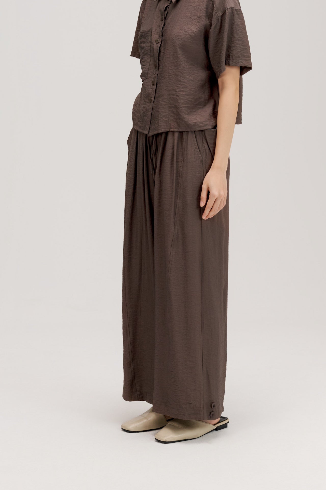 Convertible Wear Long Pants w/ Lining (Dark Grey)