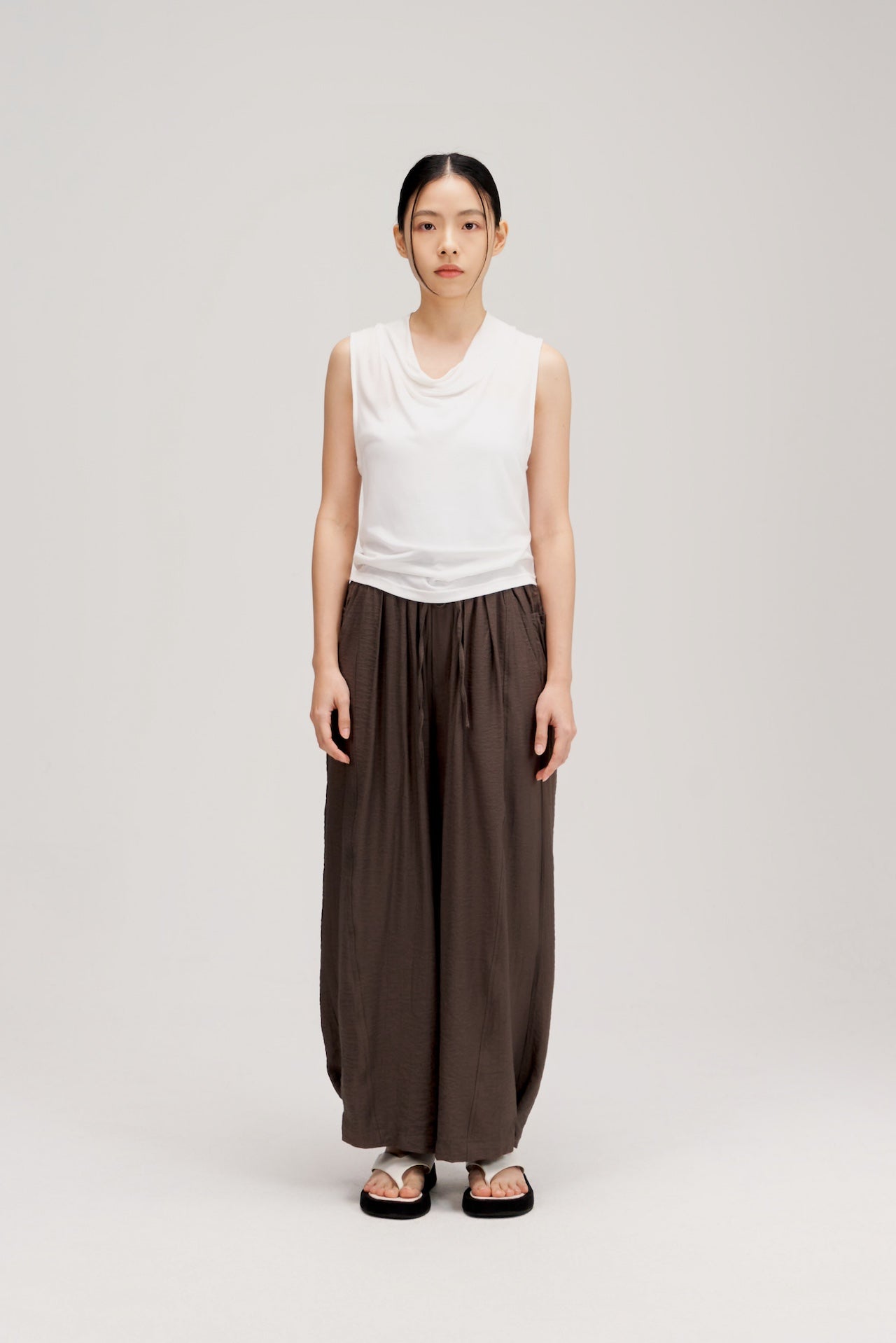Convertible Wear Long Pants w/ Lining (Dark Grey)