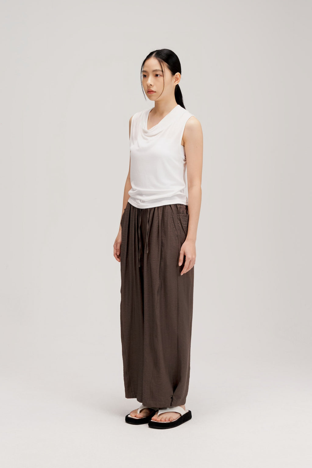 Convertible Wear Long Pants w/ Lining (Dark Grey)