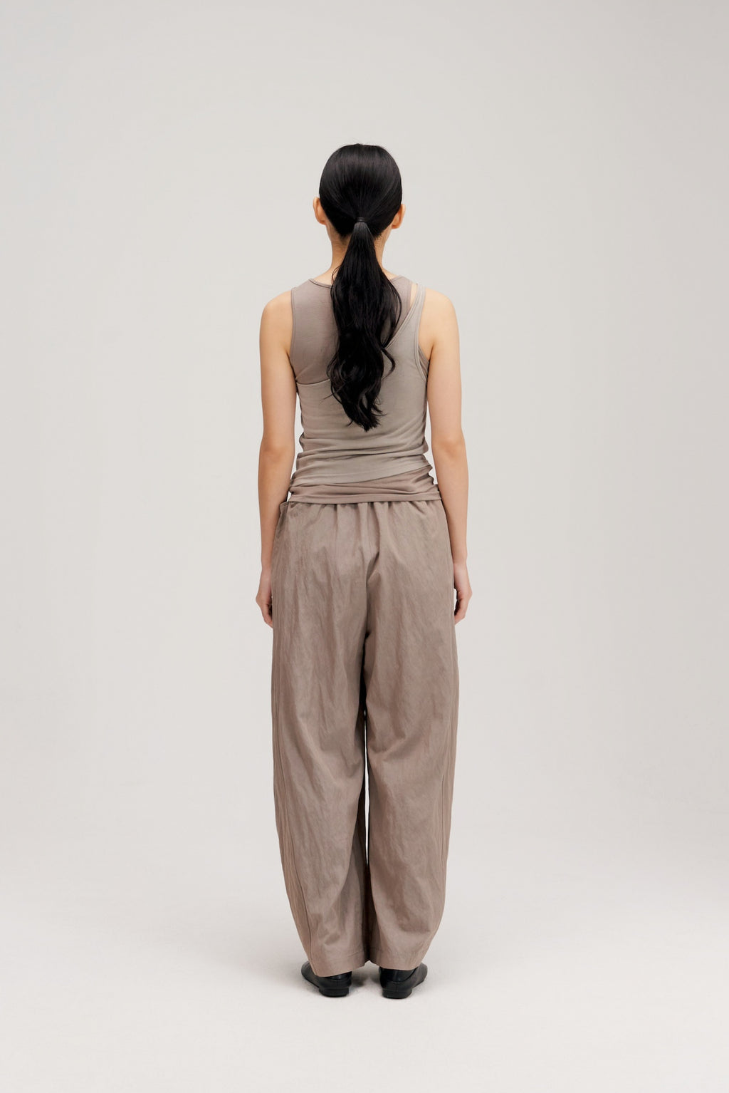 Butter Knit Two Piece Tank Top (Grey)