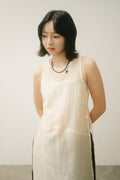 WES x GUNG x SO | [Gung] Flow Long Layer SIlver Necklace