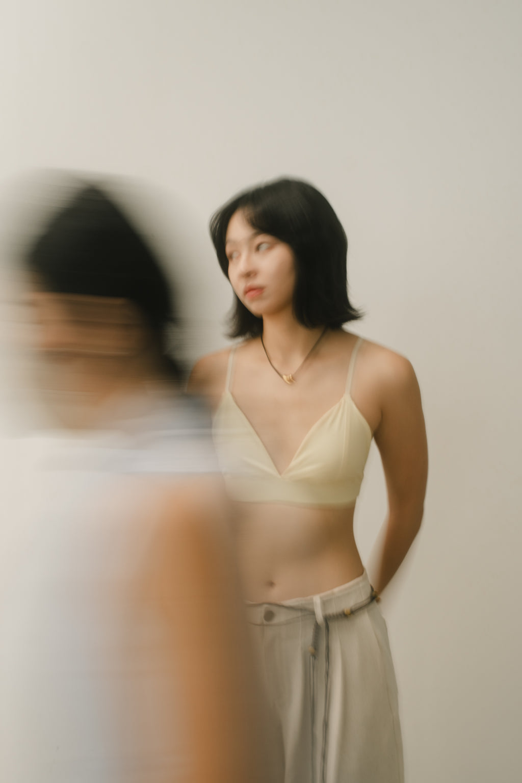 WES x GUNG x SO | [So] Simplicity V-Bra (Butter)