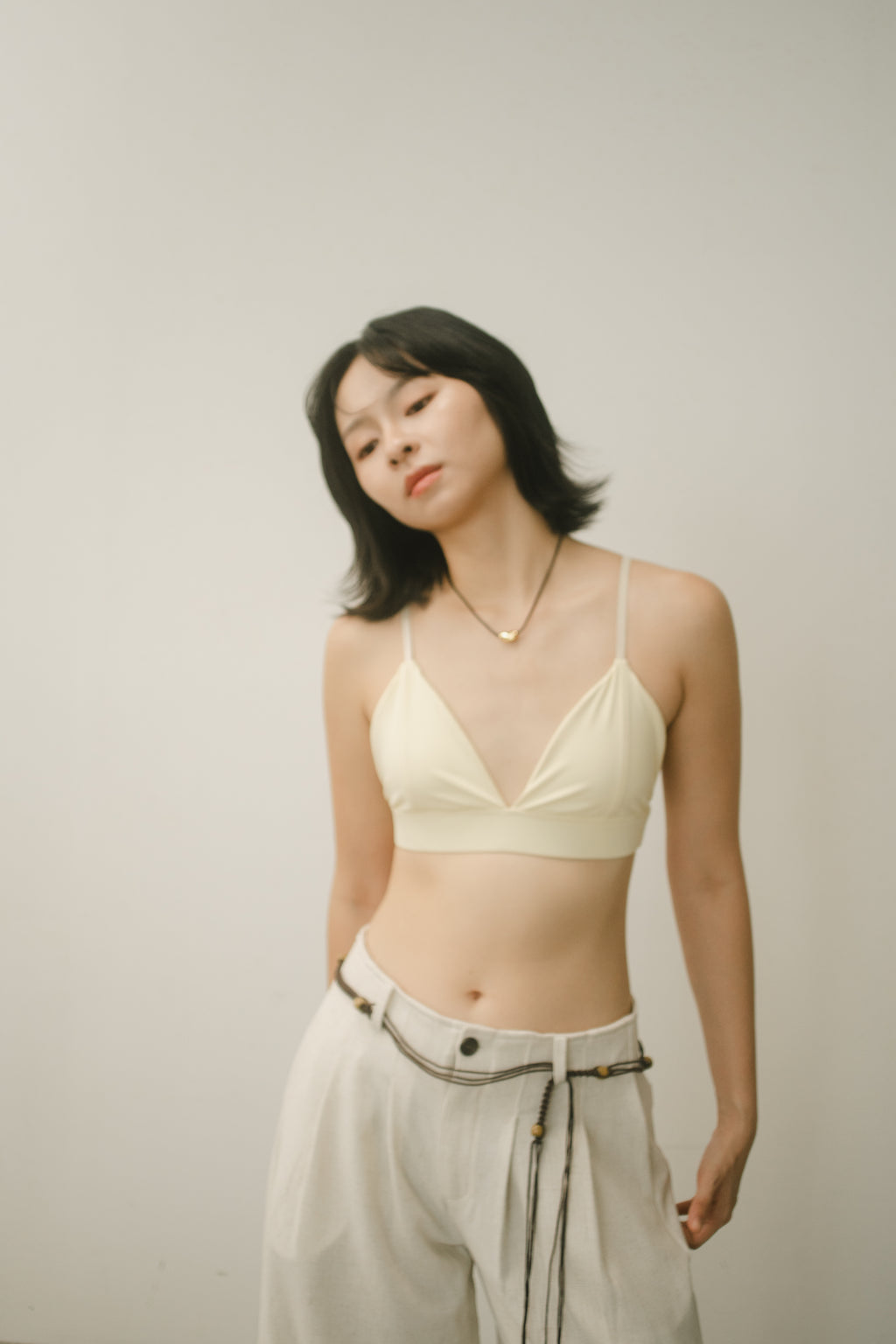 WES x GUNG x SO | [So] Simplicity V-Bra (Butter)