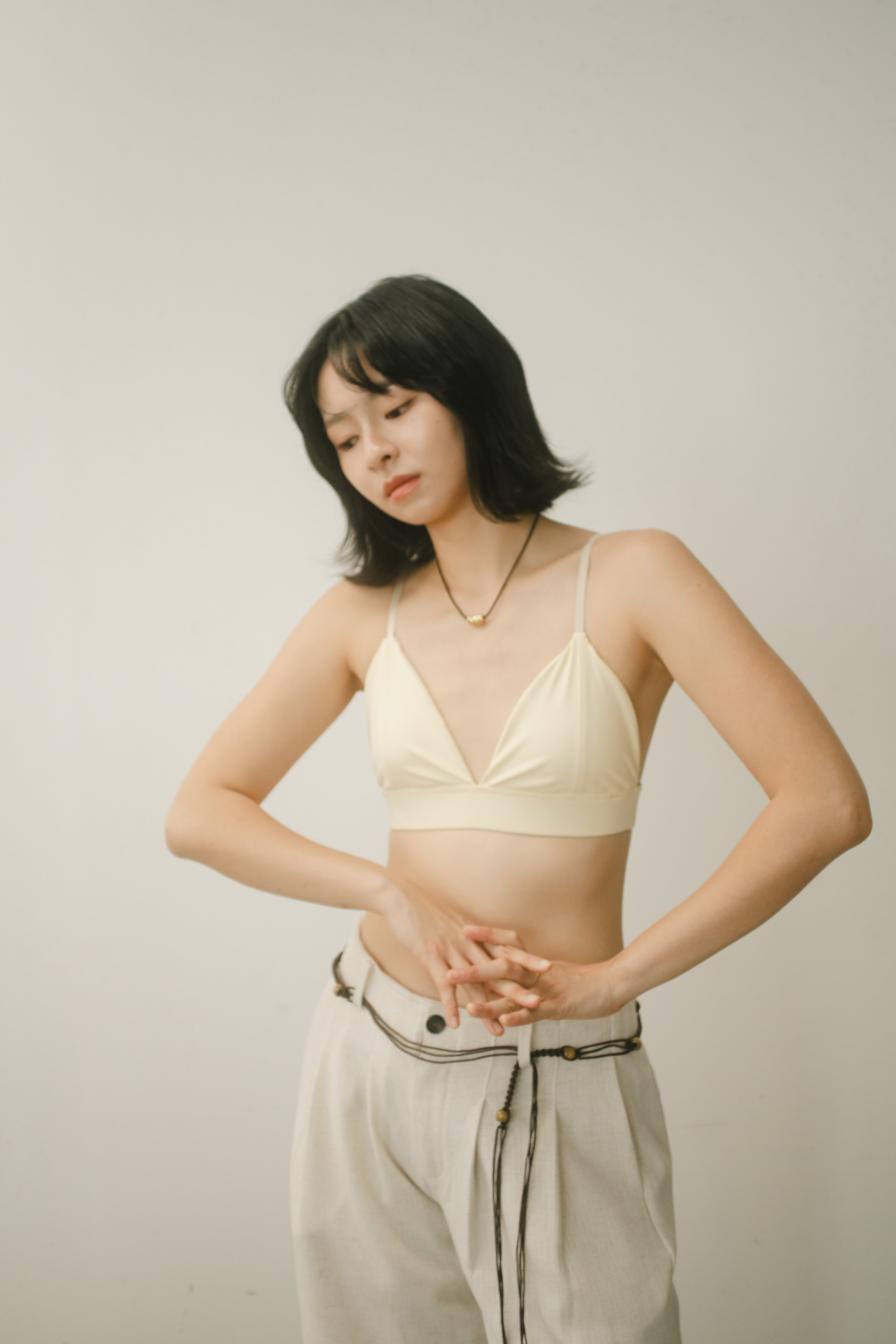 WES x GUNG x SO | [So] Simplicity V-Bra (Butter)