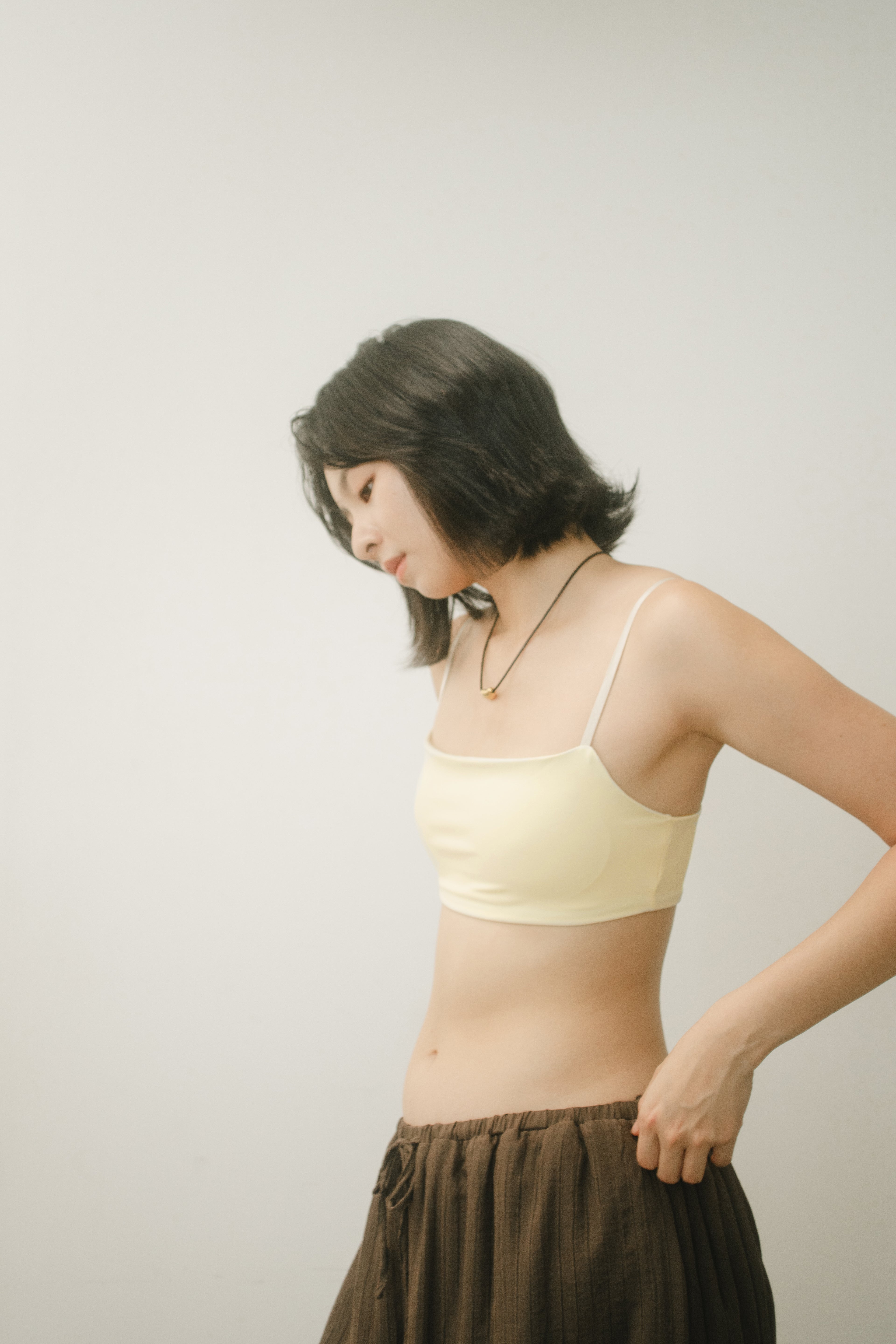 WES x GUNG x SO | [So] Simplicity Square Bra (Butter)