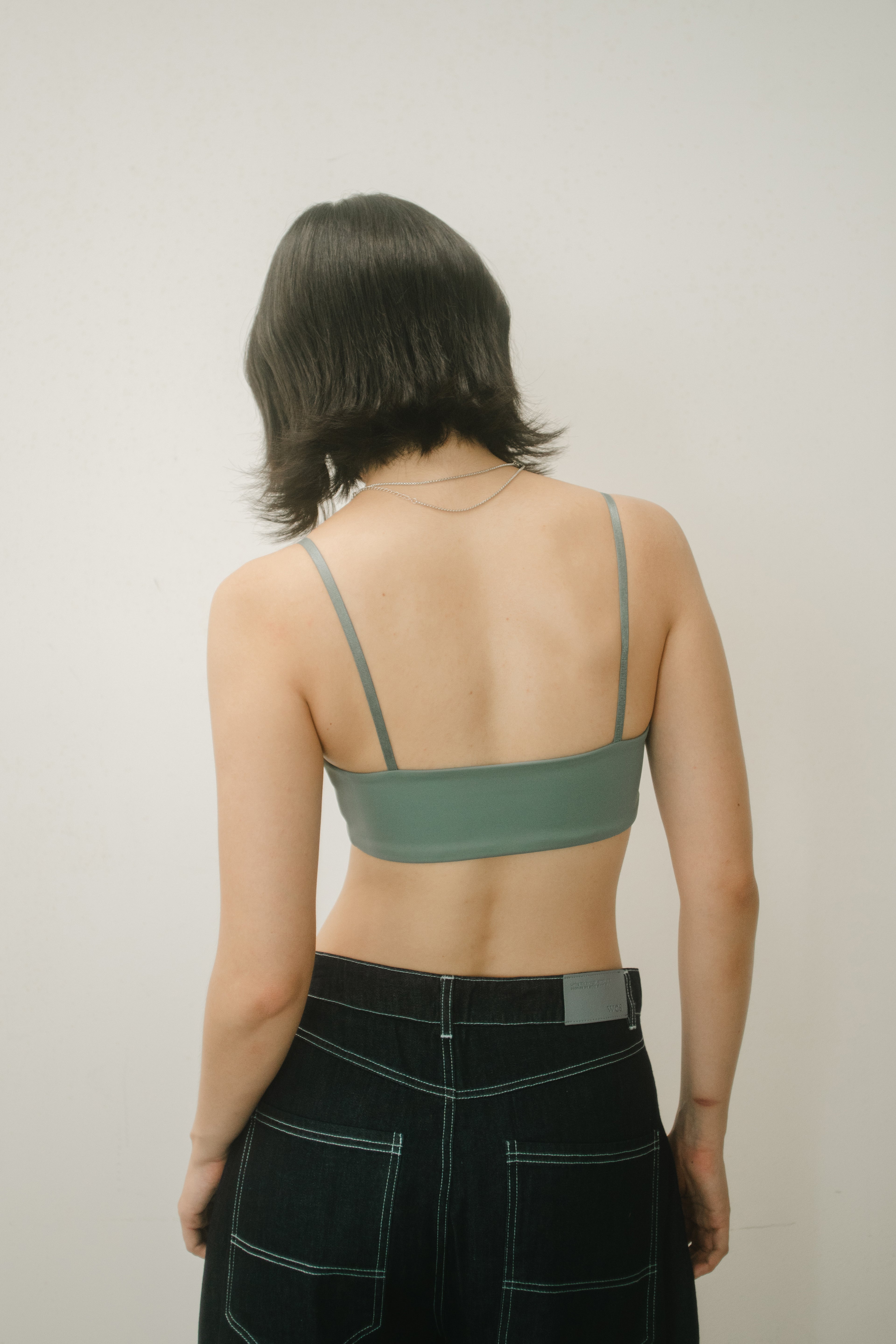 WES x GUNG x SO | [So] Simplicity Square Bra (Teal)
