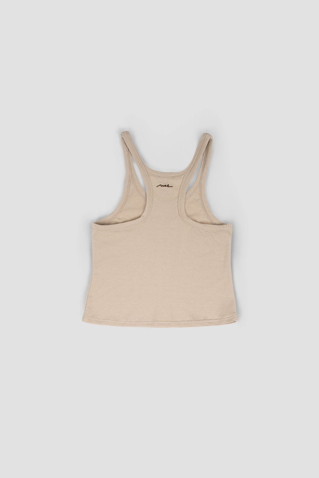 Drift Knit Y-Back Tank Top (Beige)