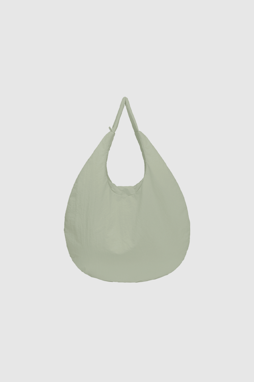 Medium Egg Nylon Tote (Sage)