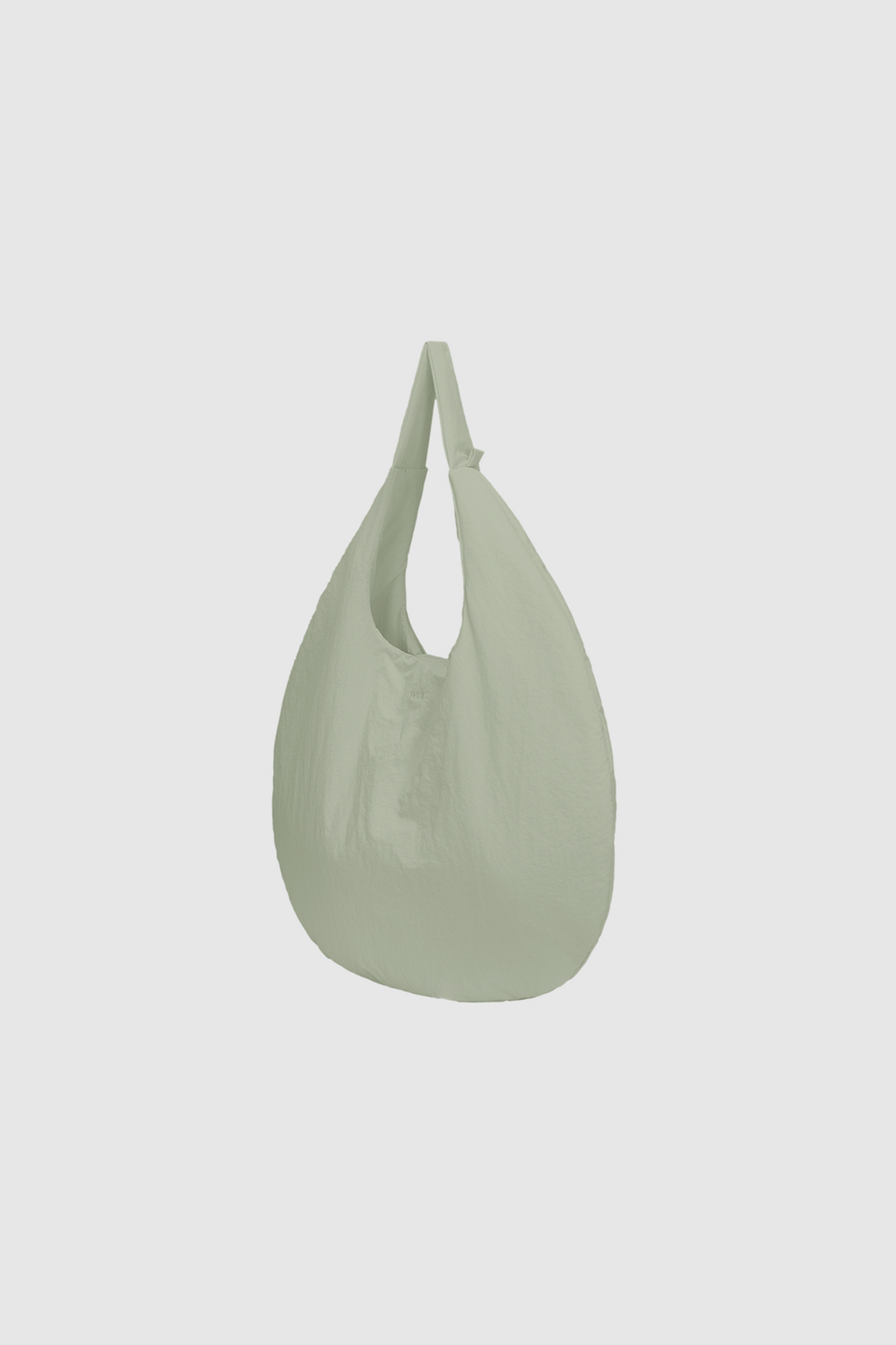 Medium Egg Nylon Tote (Sage)