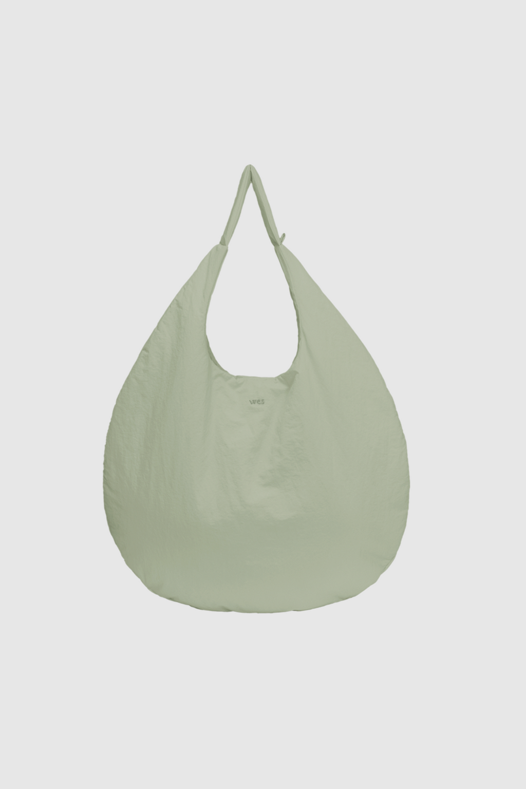 Large Egg Nylon Tote (Sage)