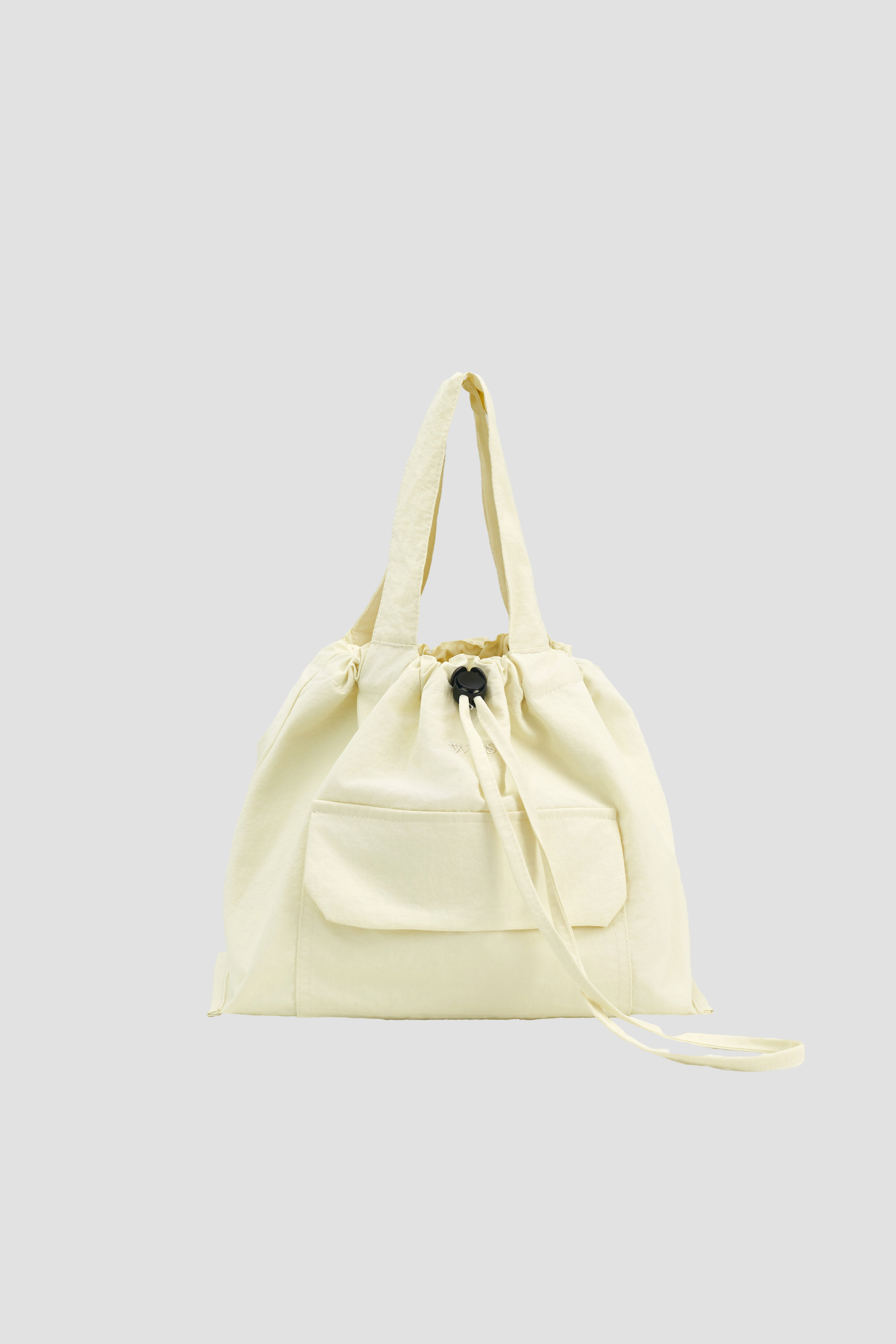 Small Classic Nylon Tote (Light Yellow)