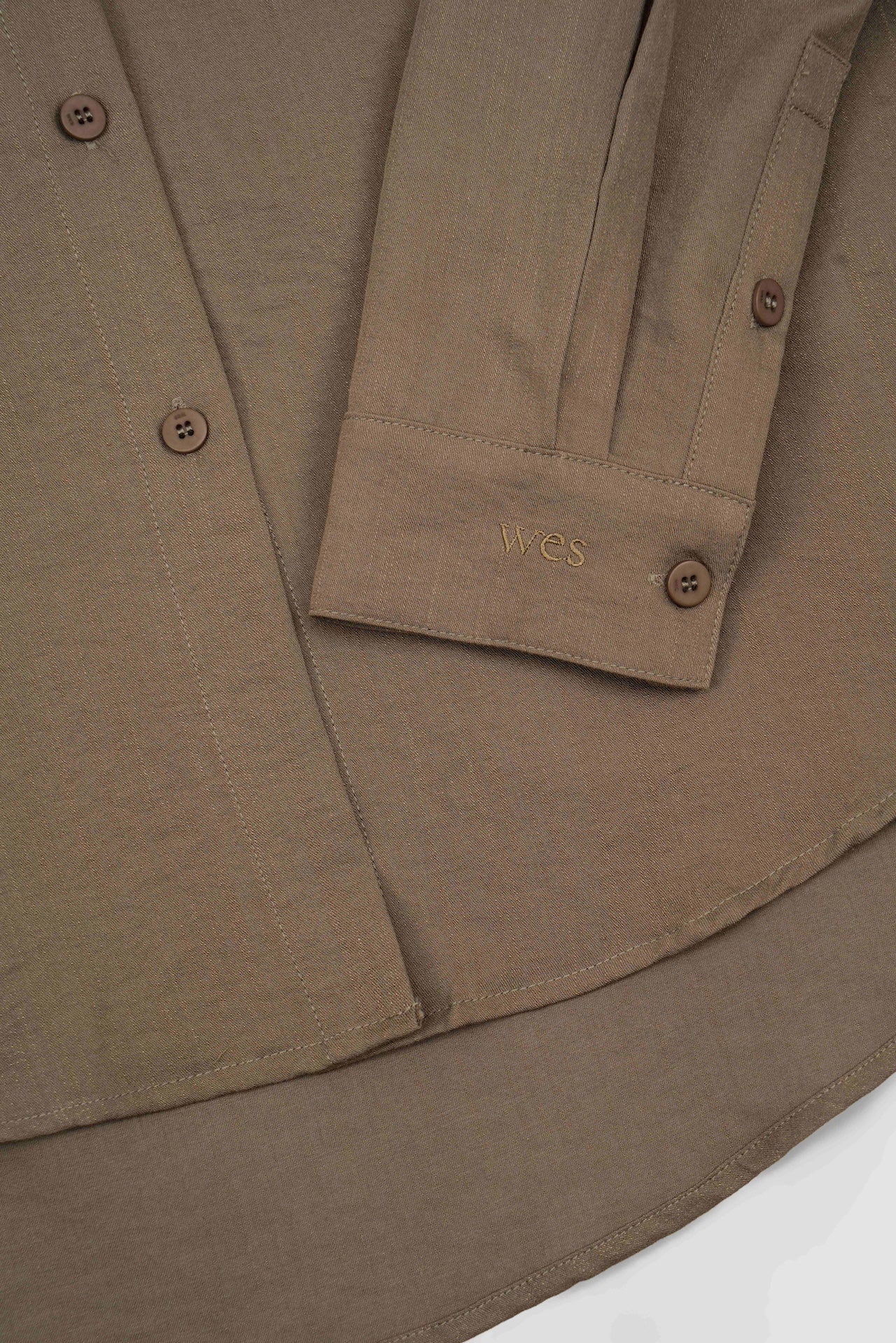 Gender Neutral Oversized Arm Long Sleeve Blouse (Navy)