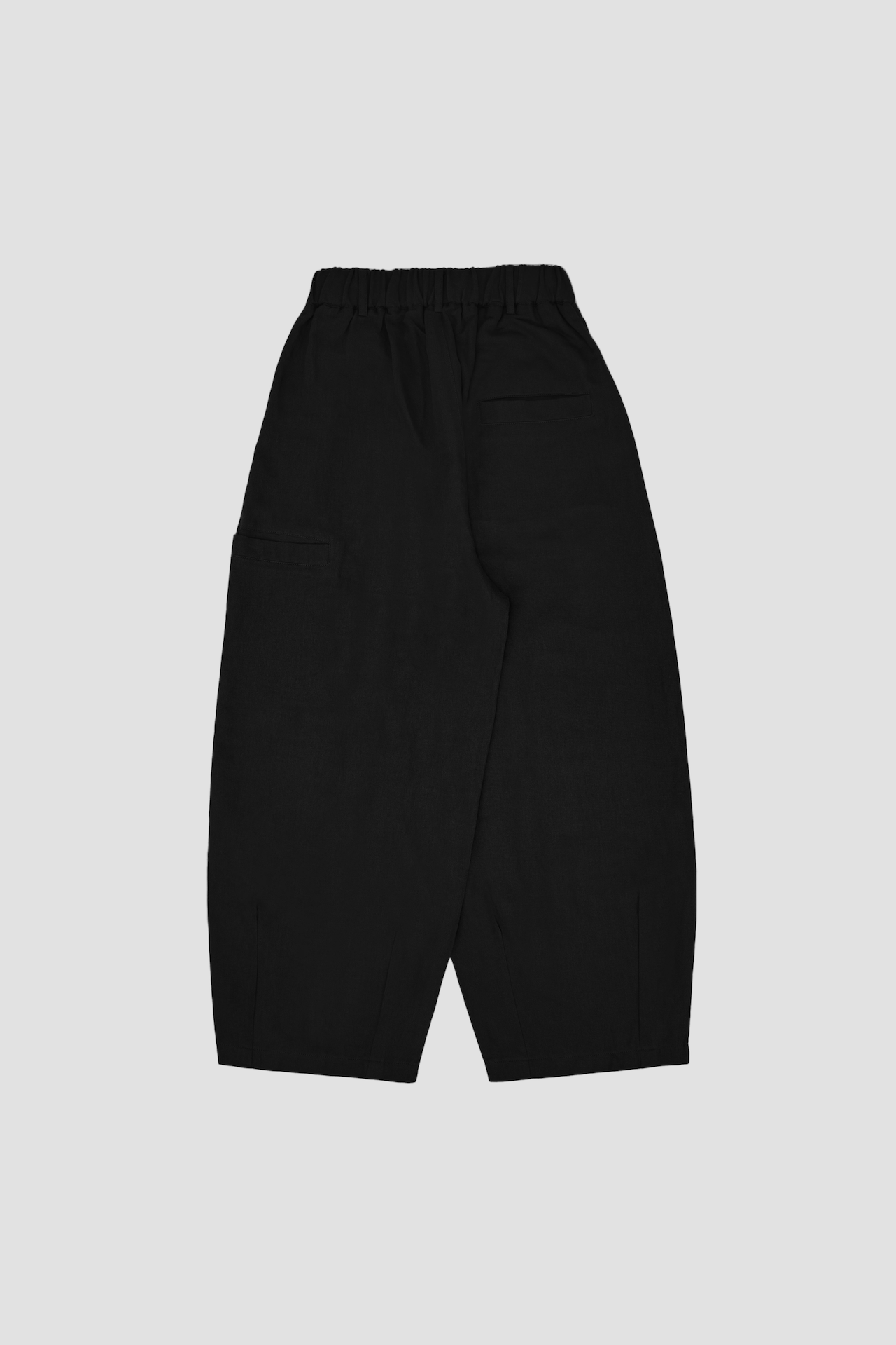 Gender Neutral Cocoon Trousers (Poly / Black)
