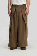 Gender Neutral Panel Cover Long Pants (Mud)