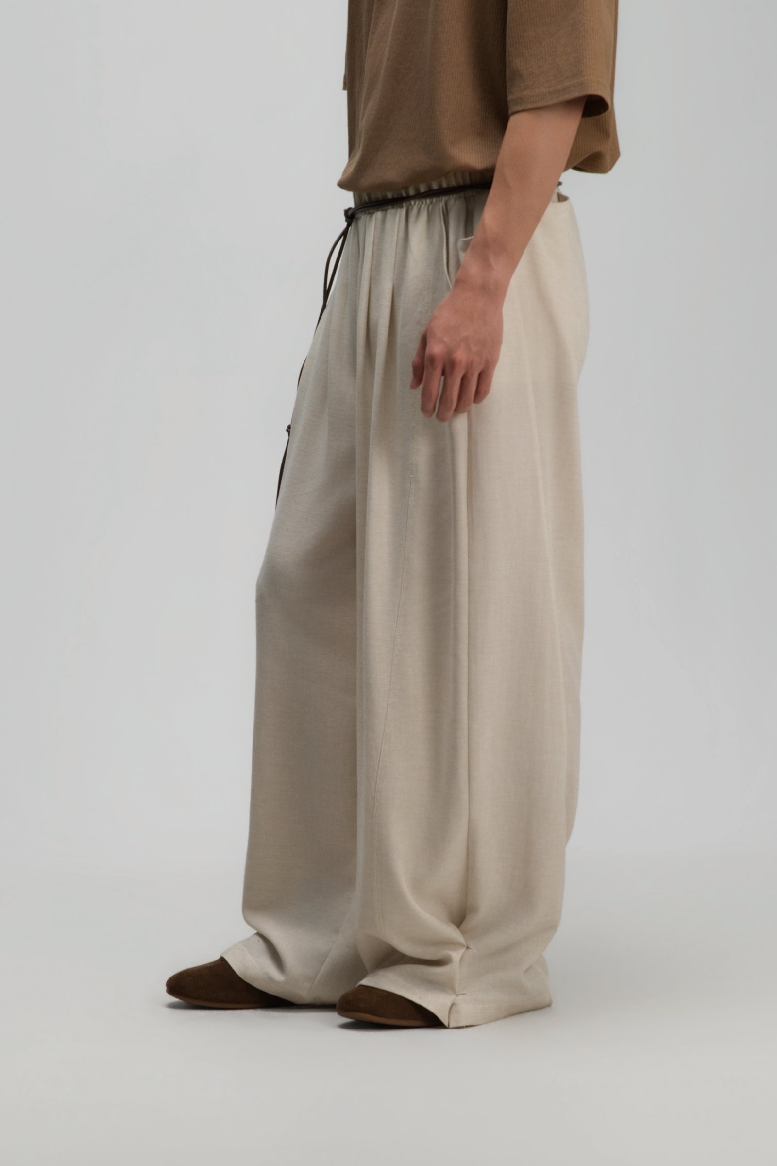 Gender Neutral Convertible Wear Long Pants 2.0 (Off White)