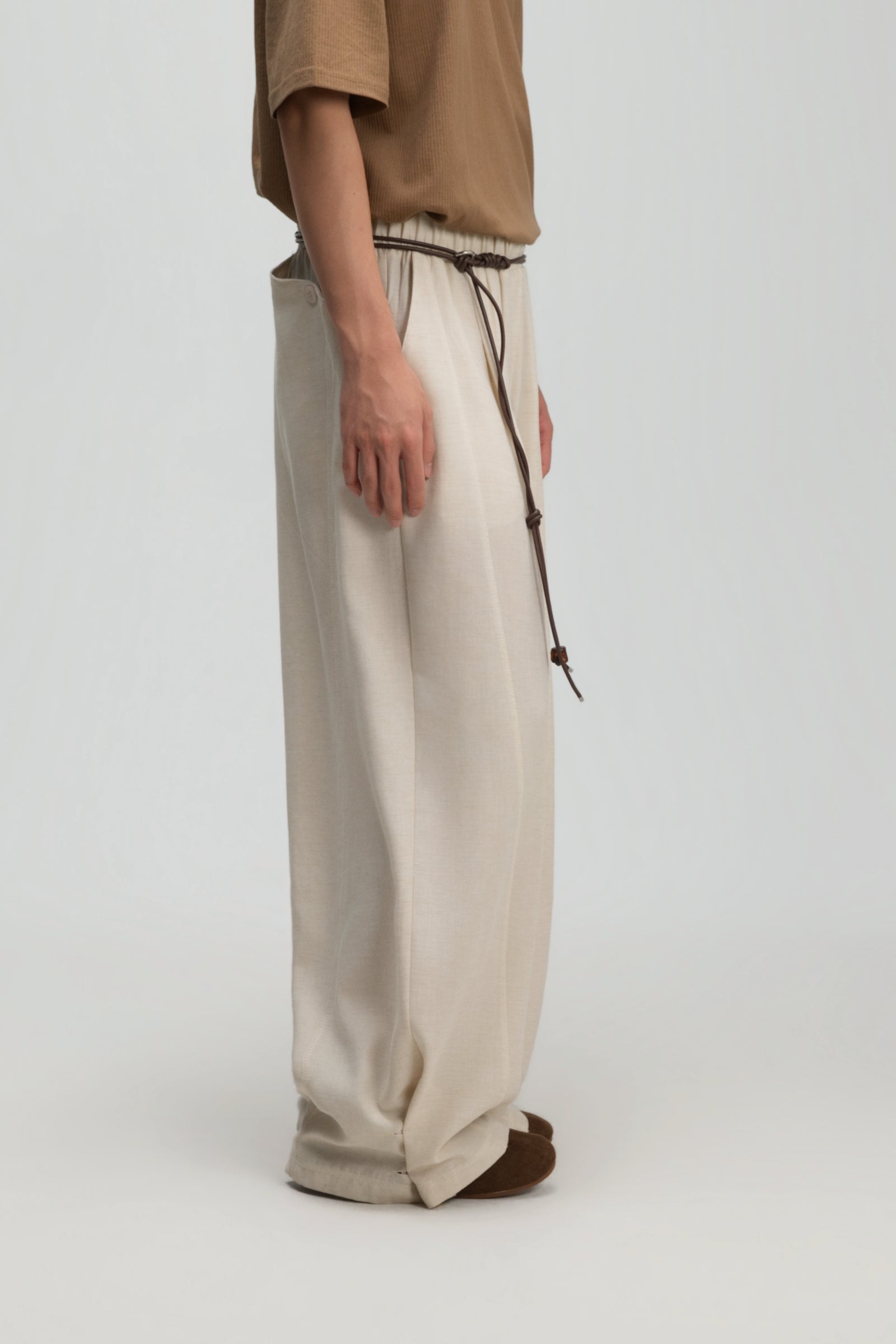 Gender Neutral Convertible Wear Long Pants 2.0 (Off White)