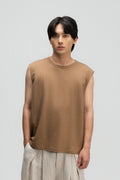 Gender Neutral Thin Muscle Tee (Textured Mud)
