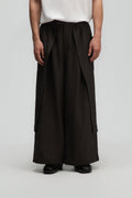 Gender Neutral Panel Cover Long Pants (Dark Grey)