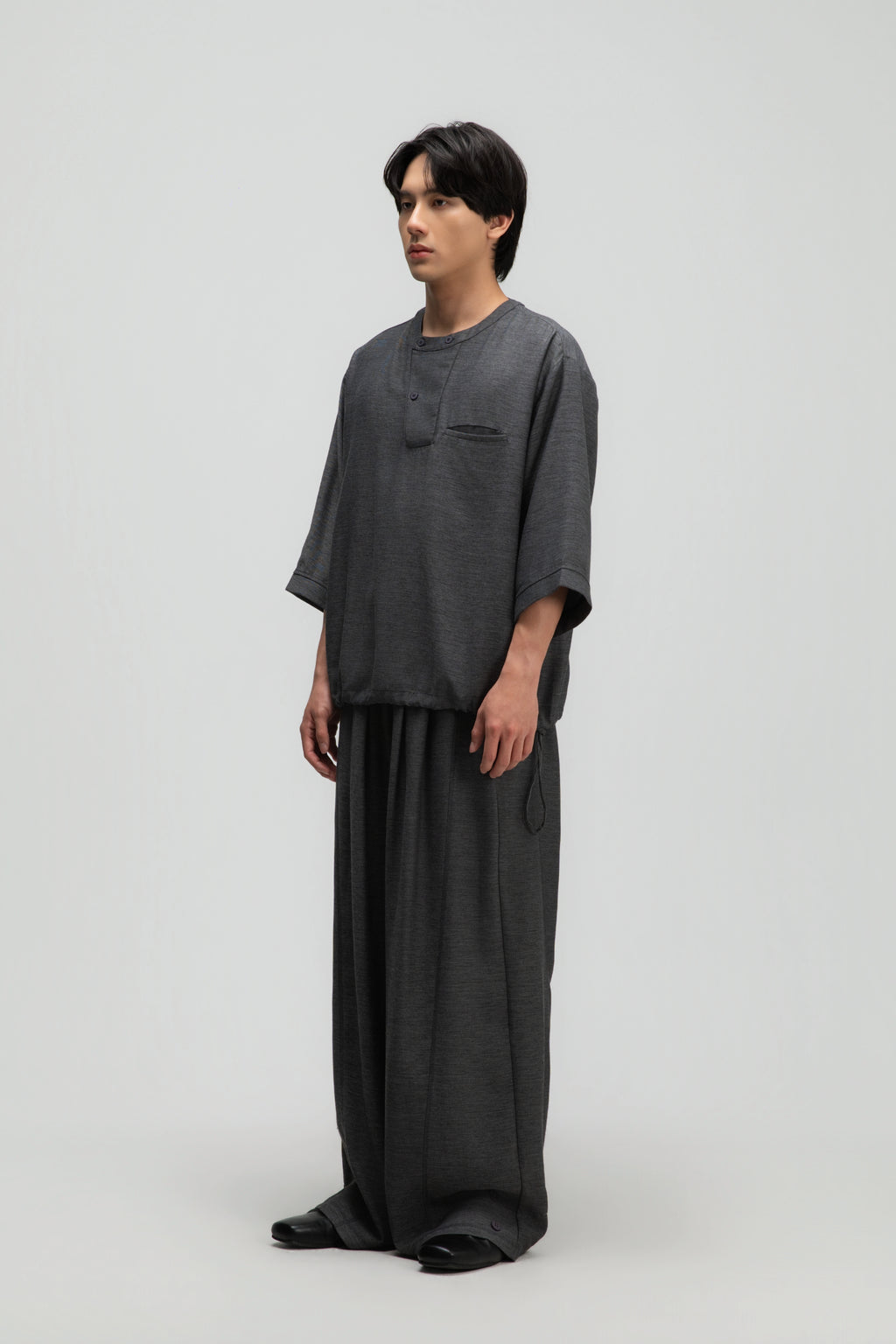 Gender Neutral Convertible Wear Long Pants 2.0 (Midnight Grey)