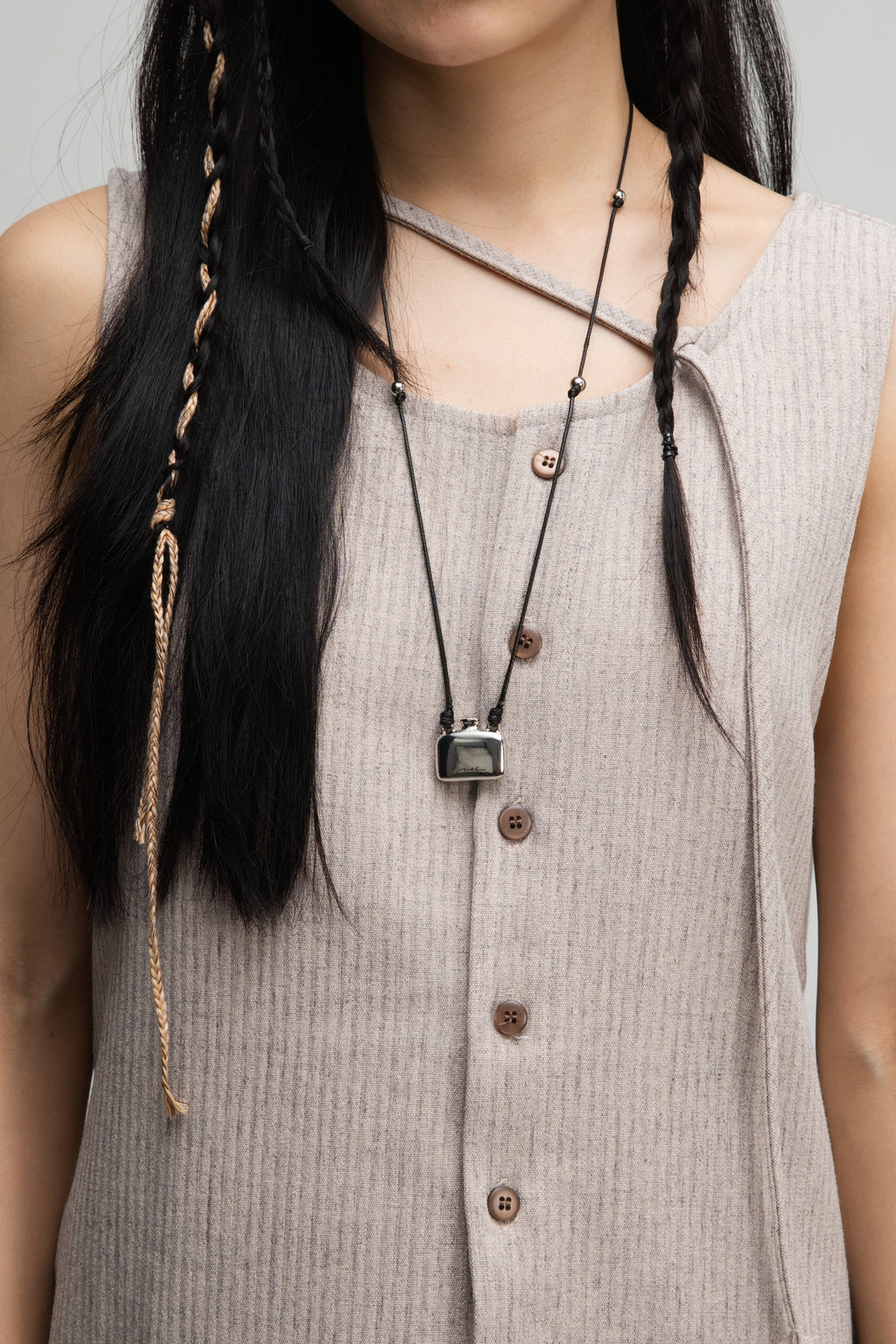 Nomad Square Bottle Necklace