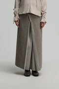 Dual Wear Wrap Skirt 2.0 (Dark Oat)