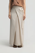 Dual Wear Wrap Skirt 2.0 (Off White)