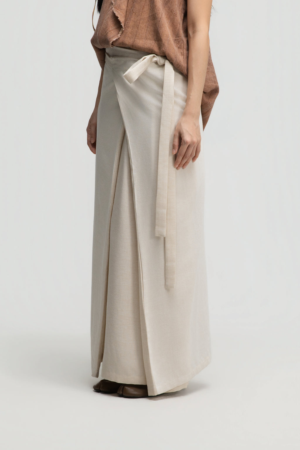 Dual Wear Wrap Skirt 2.0 (Off White)