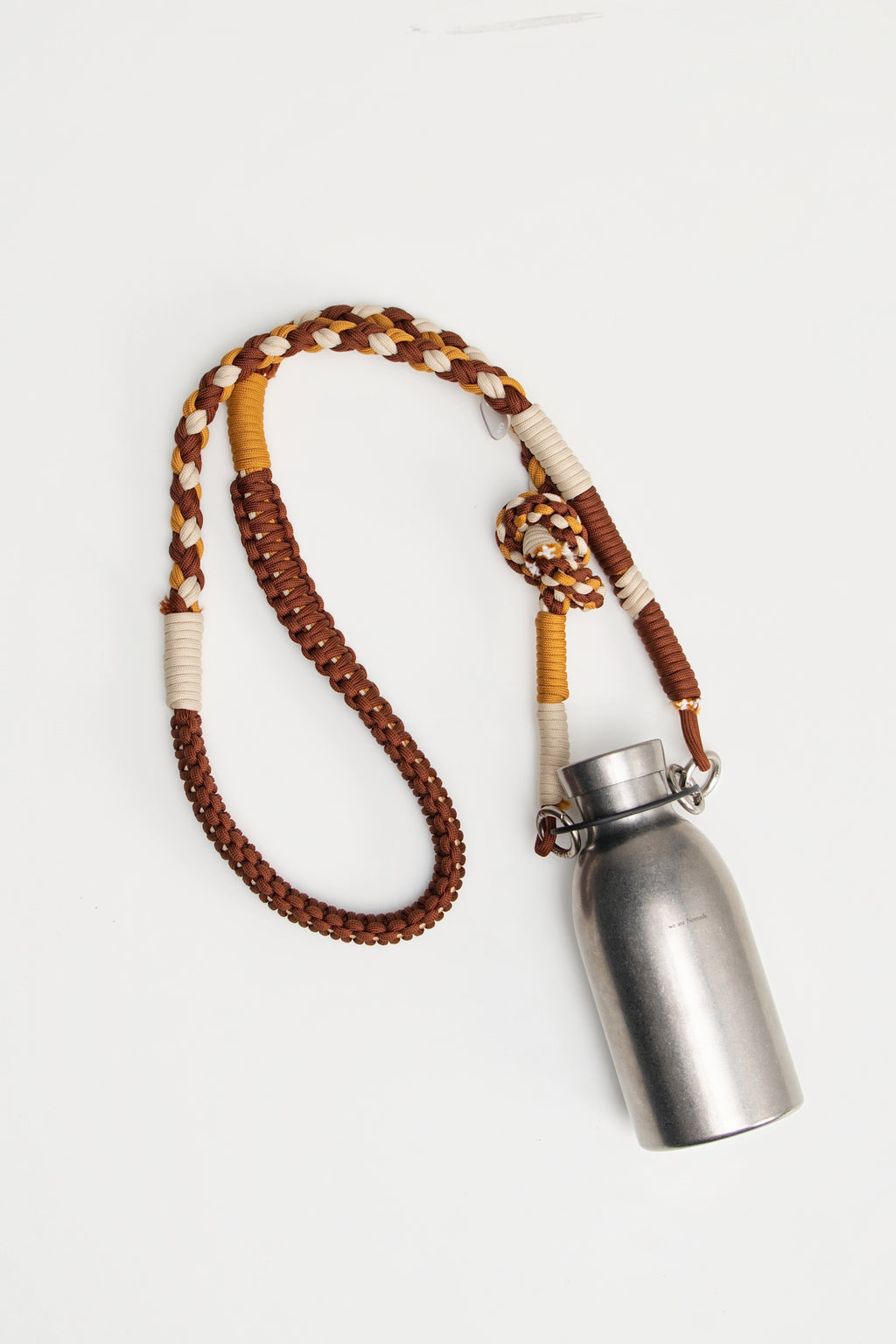Nomad Flask Bottle + Nomad Paracord Crossbody Strap