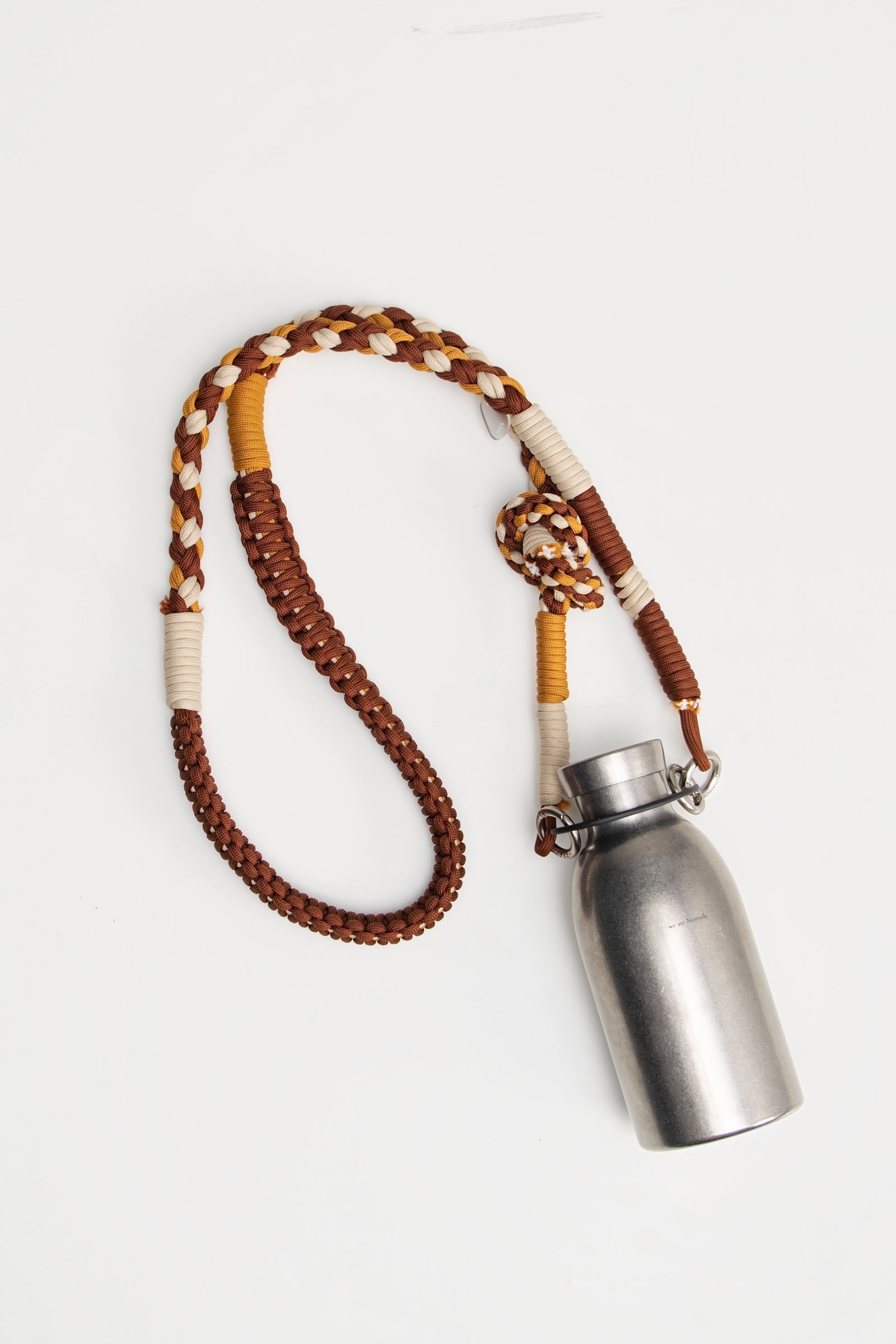 Nomad Flask Bottle + Nomad Paracord Crossbody Strap